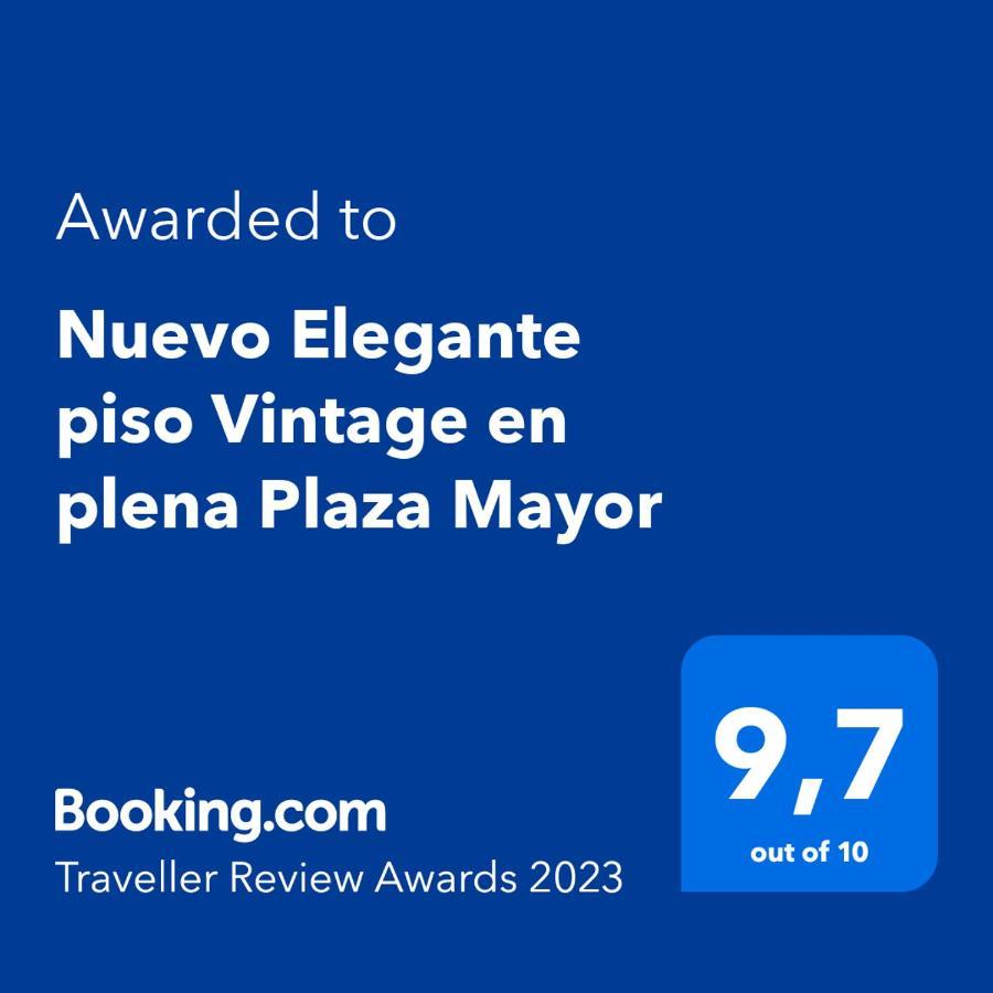 Nuevo Elegante Piso Vintage En Plena Plaza Mayor Мадрид Экстерьер фото